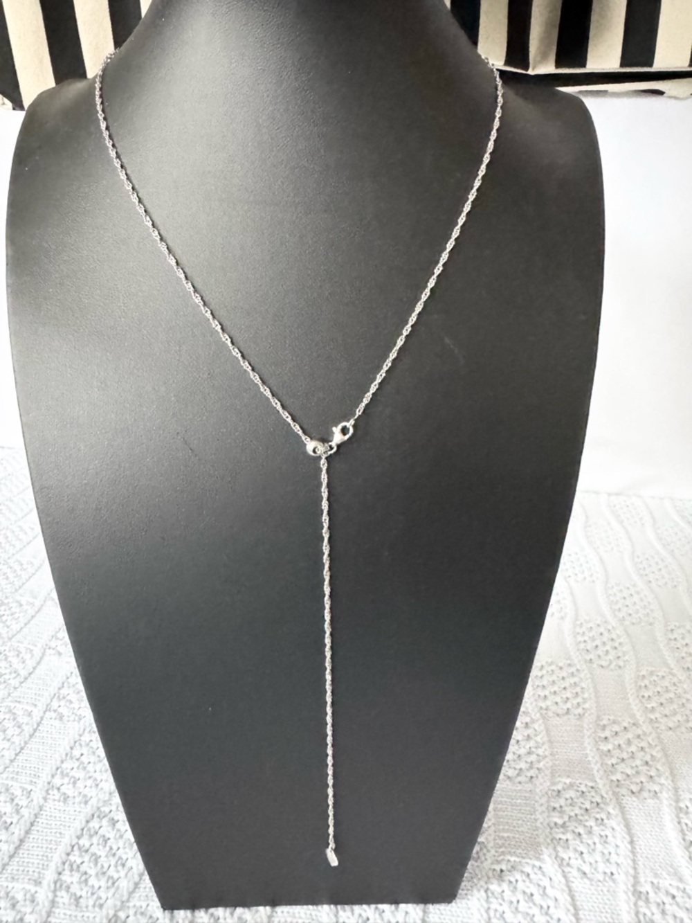 925 Italy silver slide ball necklace KA1772